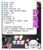 台南約砲-許嵐嵐