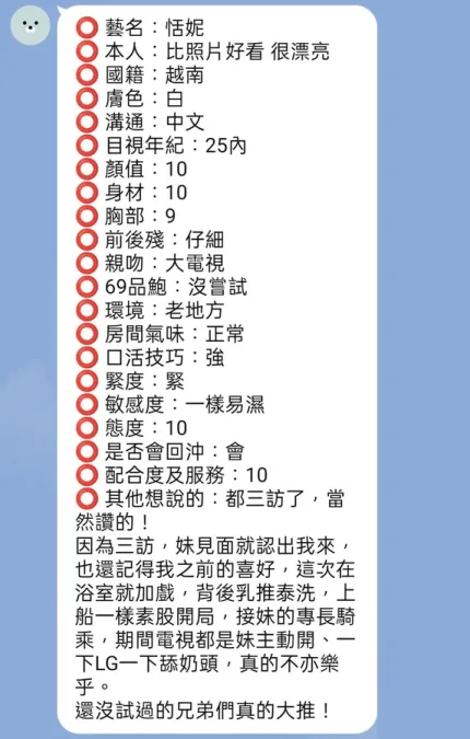 新竹約砲-恬妮
