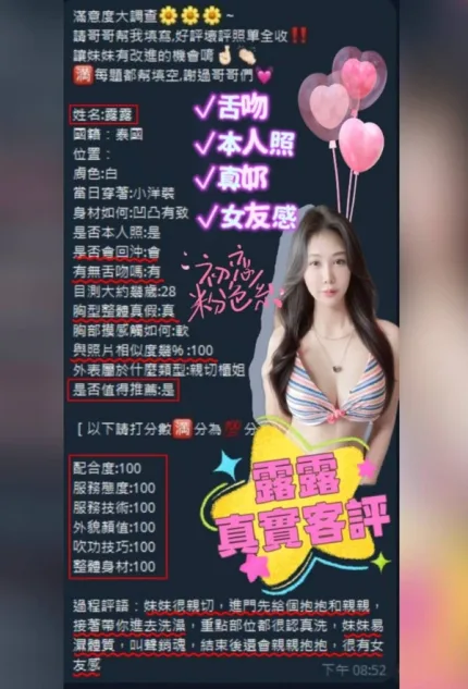 台南約砲-露露